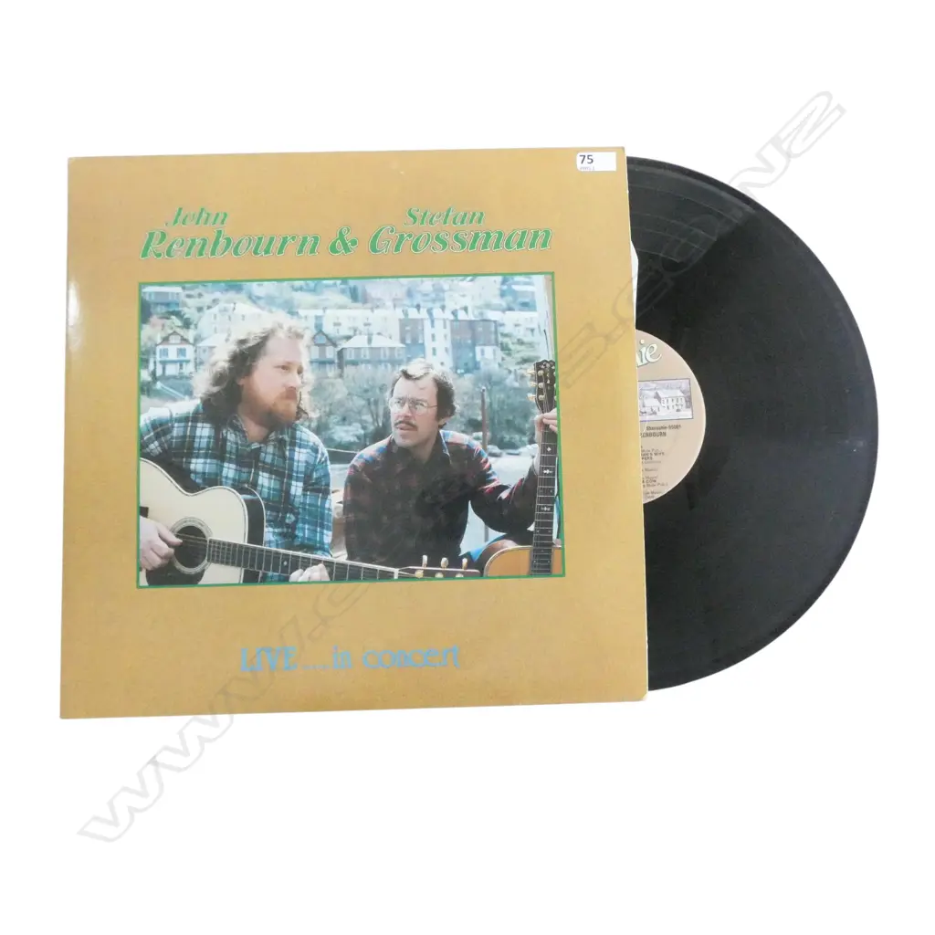 JOHN RENBOURN & STEFAN GROSSMAN 'LIVE IN CONCERT' 2LP SHANACHIE 95004 Image 1++